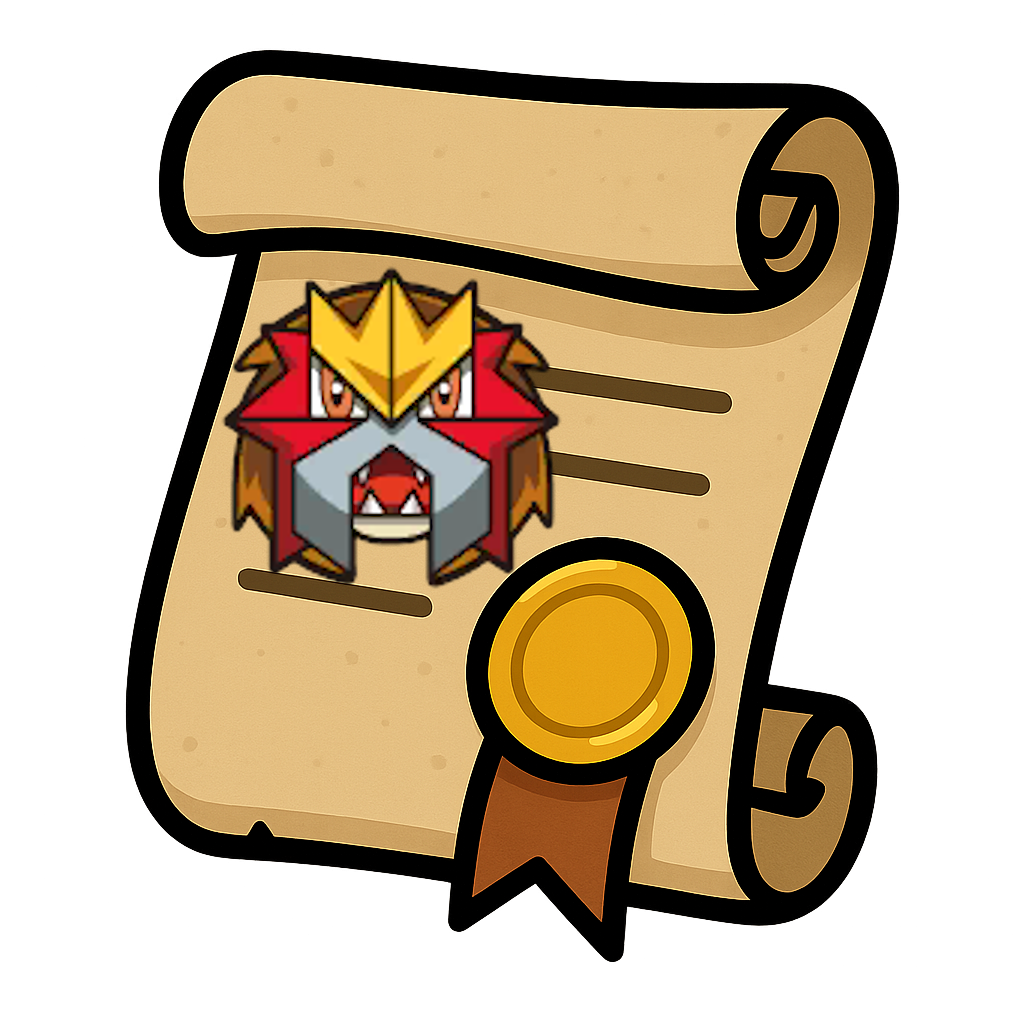 Entei Riding Licence