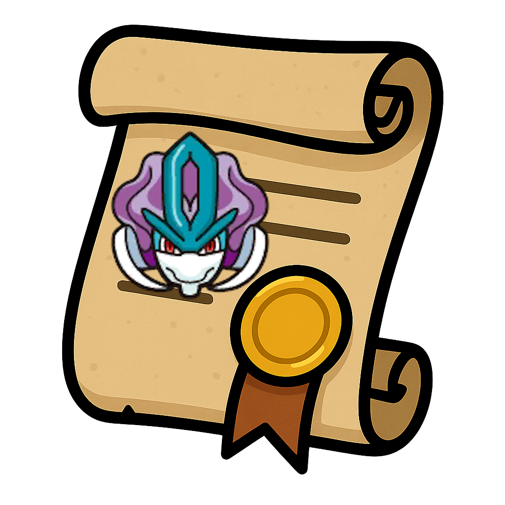 Suicune Riding Licence