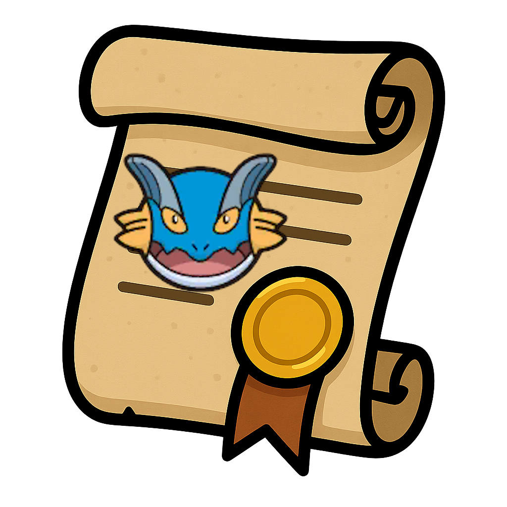 Swampert Riding Licence